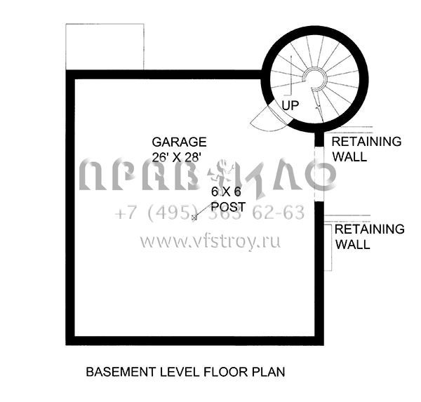 Проект двухэтажного дома без гаража в скандинавском стиле S5-135 (039-00588)