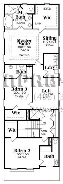 Проект двухэтажного дома с гаражом на две машины в стиле Ранчо S5-321 (009-00264)