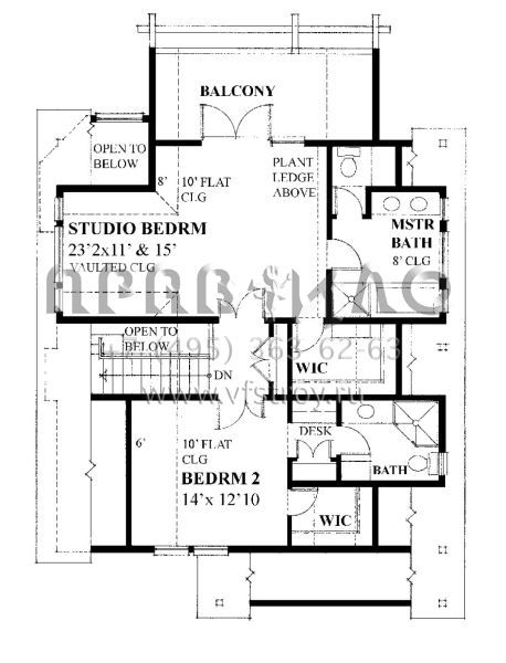 Проект двухэтажного дома без гаража в современном стиле S5-181 (4177-00022)