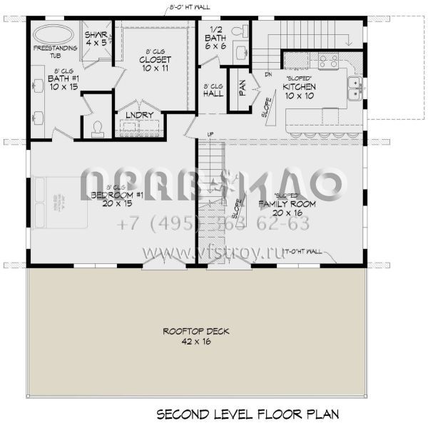 Проект трехэтажного дома с гаражом на три и более машин в современном стиле S5-213 (940-00974)