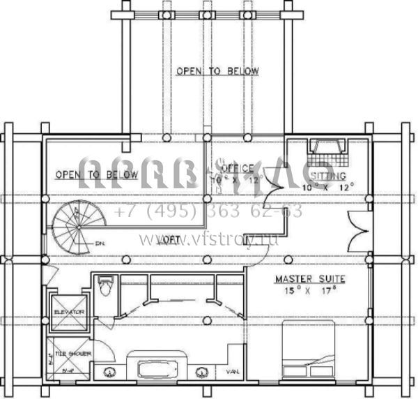 Проект двухэтажного дома без гаража в стиле Шале S5-384 (039-00026)