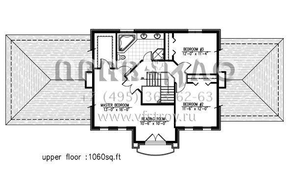 Проект двухэтажного дома с гаражом на две машины в современном стиле S5-227 (1785-00137)