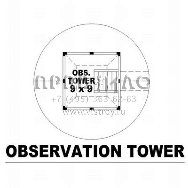 Проект двухэтажного дома с гаражом на три и более машин в современном стиле S5-565 (053-01999)