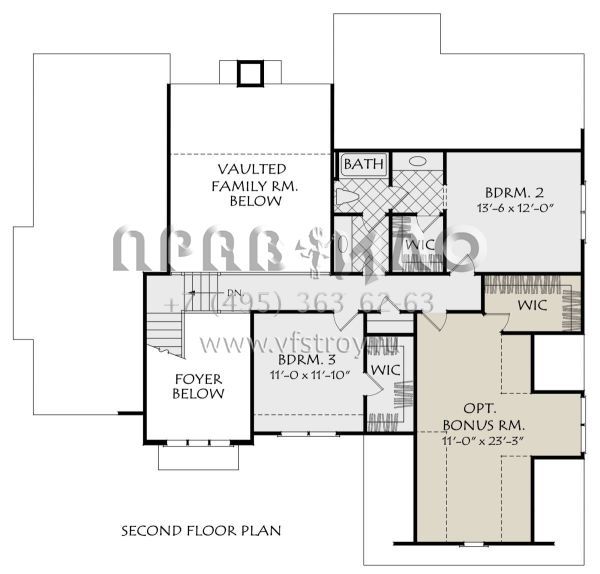 Проект двухэтажного дома с гаражом на две машины в английском стиле S5-224 (8594-00021)