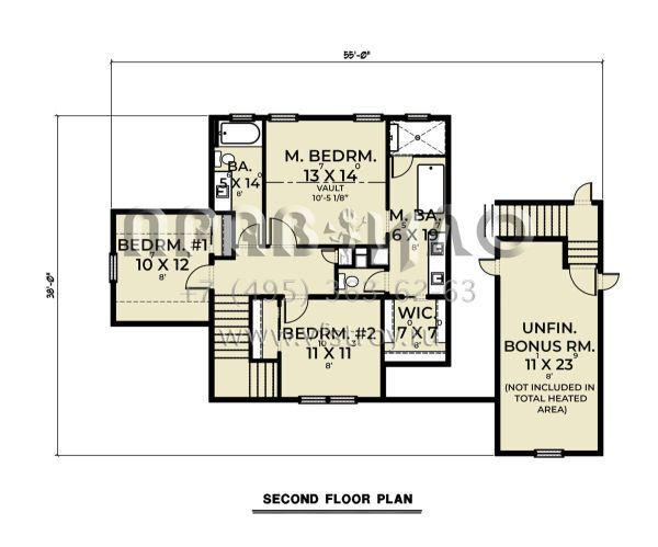 Проект двухэтажного дома с гаражом на две машины в современном стиле S5-214 (2464-00064)