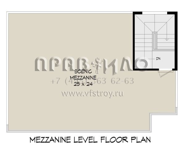 Проект трехэтажного дома с гаражом на две машины в современном стиле S5-176 (940-00589)