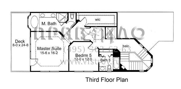 Проект трехэтажного дома с гаражом на две машины в современном стиле S5-369 (9401-00076)