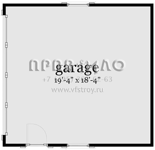 Проект двухэтажного дома без гаража в американском стиле S5-147 (028-00038)