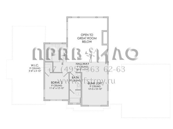 Проект двухэтажного дома с гаражом на две машины в современном стиле S5-236 (6422-00059)