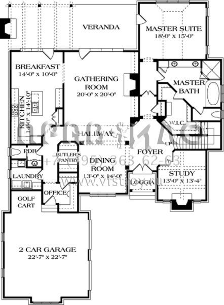 Проект двухэтажного дома с гаражом на две машины в современном стиле S5-383 (3323-00414)