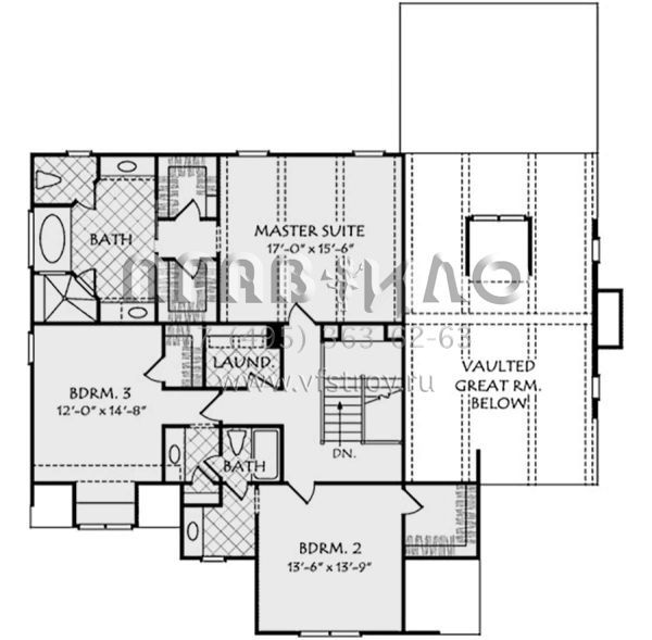 Проект двухэтажного дома с гаражом на две машины в современном стиле S5-270 (8594-00072)