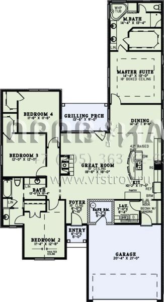 Проект одноэтажного дома с гаражом на две машины в английском стиле S5-183 (110-01016)