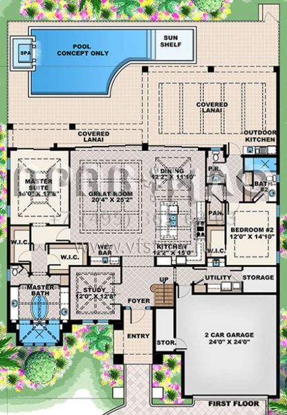 Проект двухэтажного дома с гаражом на две машины в современном стиле S5-336 (1018-00257)