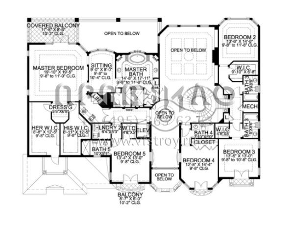 Проект двухэтажного дома с гаражом на три и более машин в прибрежном стиле S5-596 (168-00087)
