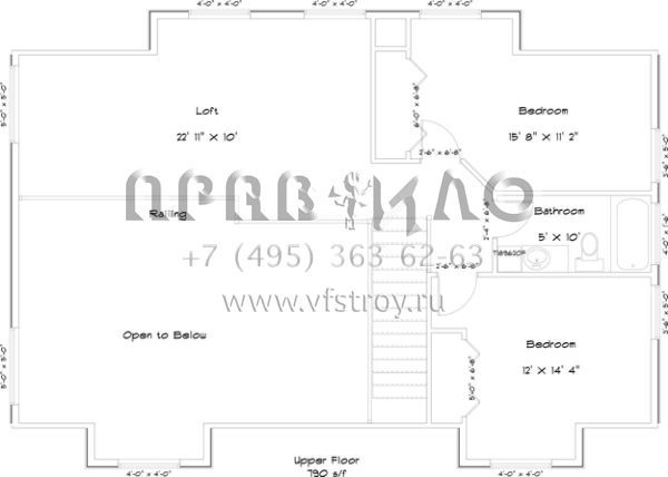 Проект двухэтажного дома без гаража в современном стиле S5-196 (2802-00028)