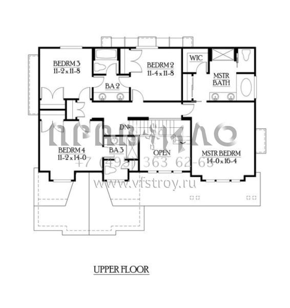 Проект двухэтажного дома с гаражом на две машины в стиле Шале S5-293 (341-00106)