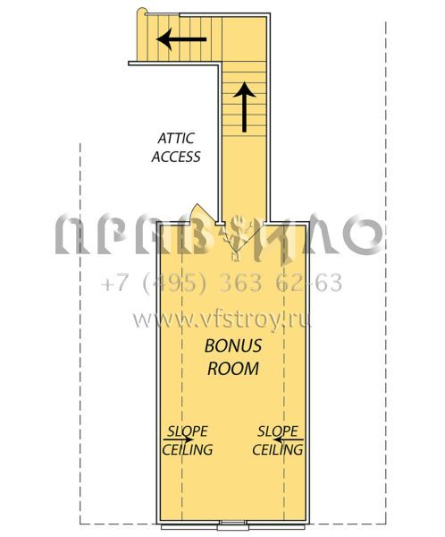 Проект одноэтажного дома с гаражом на три и более машин в современном стиле S5-223 (9279-00017)
