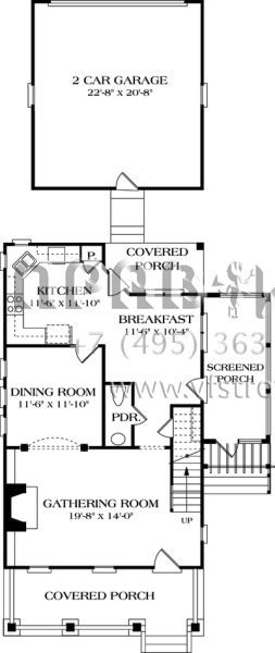 Проект двухэтажного дома с гаражом на две машины в современном стиле S5-181 (3323-00055)
