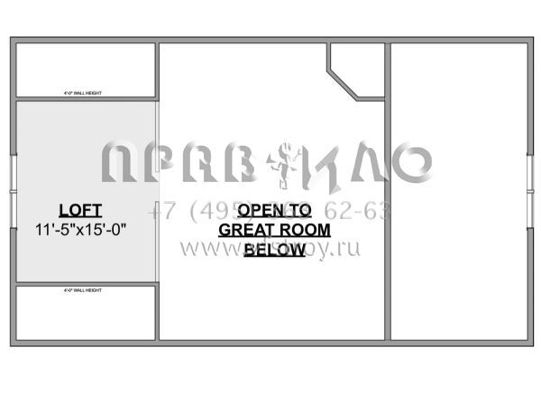 Проект двухэтажного дома без гаража в современном стиле S5-124 (1462-00050)