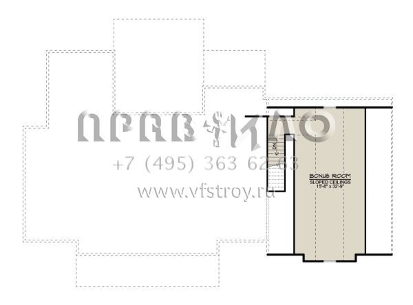 Проект одноэтажного дома с гаражом на две машины в современном стиле S5-202 (5032-00134)