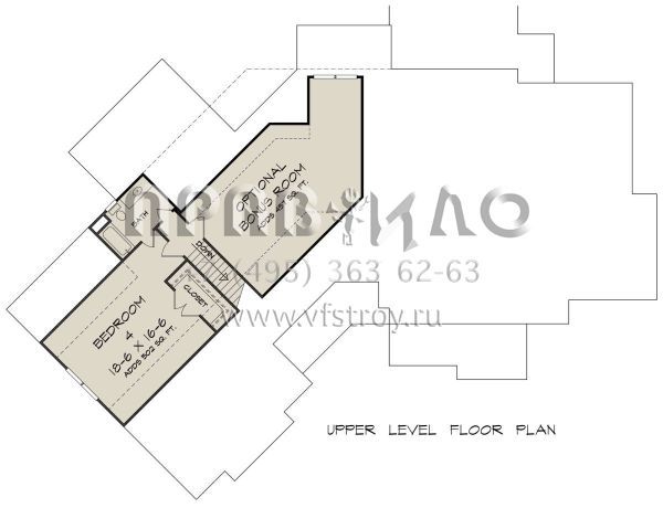 Проект одноэтажного дома с гаражом на две машины в американском стиле S5-251 (6082-00180)