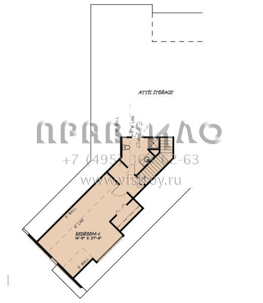 Проект двухэтажного дома с гаражом на три и более машин в английском стиле S5-285 (8318-00134)