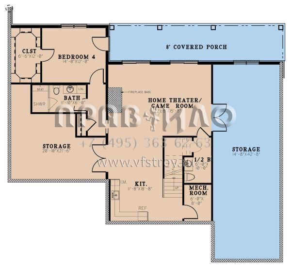 Проект двухэтажного дома с гаражом на три и более машин в американском стиле S5-416 (8318-00240)