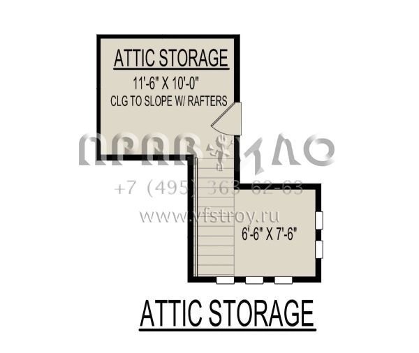 Проект одноэтажного дома с гаражом на три и более машин в прибрежном стиле S5-377 (9300-00030)