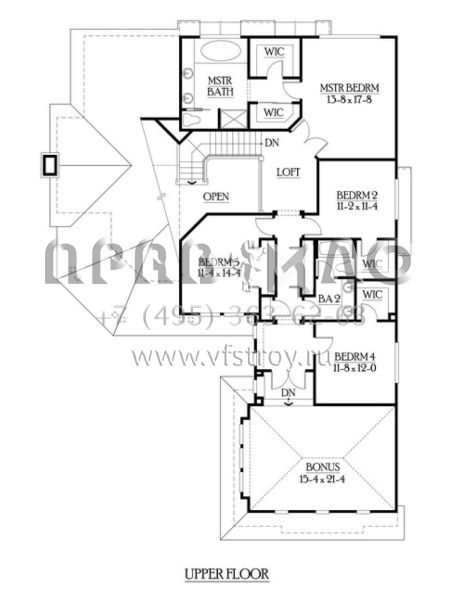 Проект двухэтажного дома с гаражом на три и более машин в скандинавском стиле S5-430 (341-00235)