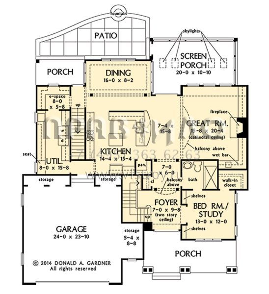 Проект двухэтажного дома с гаражом на две машины в американском стиле S5-299 (2865-00342)
