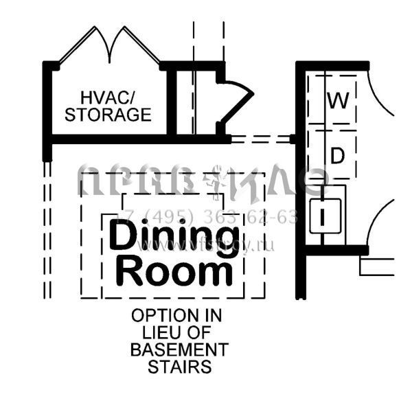 Проект одноэтажного дома с гаражом на две машины в стиле Ранчо S5-178 (402-00100)