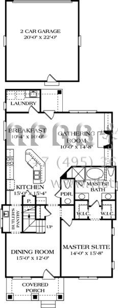 Проект двухэтажного дома с гаражом на две машины в современном стиле S5-195 (3323-00074)