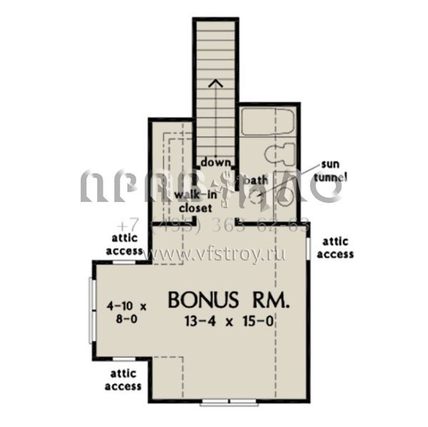 Проект одноэтажного дома с гаражом на две машины в современном стиле S5-138 (2865-00038)
