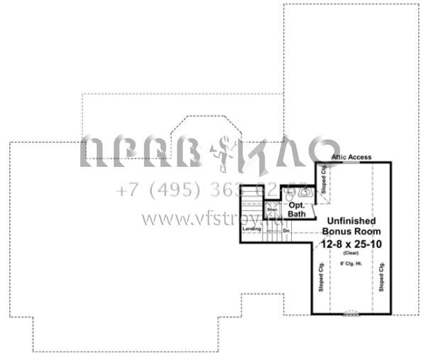Проект одноэтажного дома с гаражом на две машины в стиле Ранчо S5-180 (348-00269)