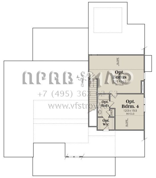 Проект одноэтажного дома с гаражом на три и более машин в современном стиле S5-206 (009-00298)