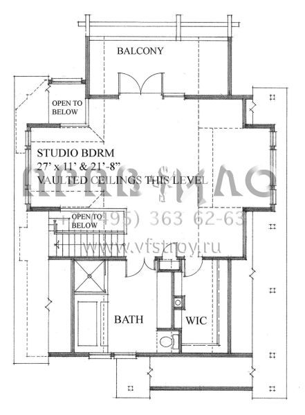 Проект двухэтажного дома без гаража в современном стиле S5-177 (4177-00019)