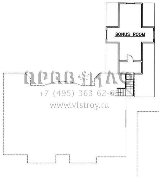 Проект двухэтажного дома с гаражом на три и более машин в современном стиле S5-225 (039-00468)