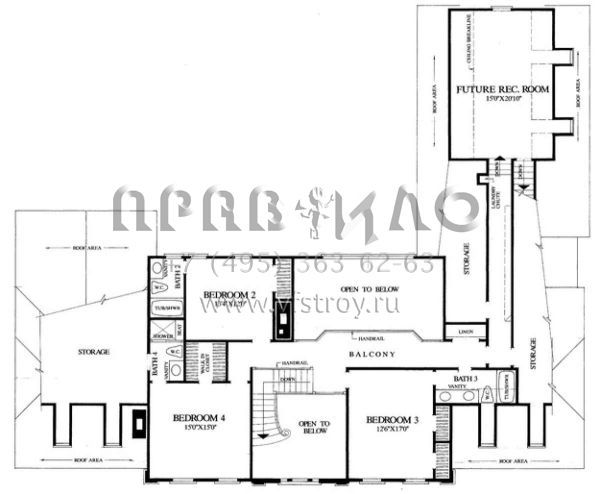 Проект двухэтажного дома с гаражом на две машины в стиле Особняк S5-391 (7922-00212)