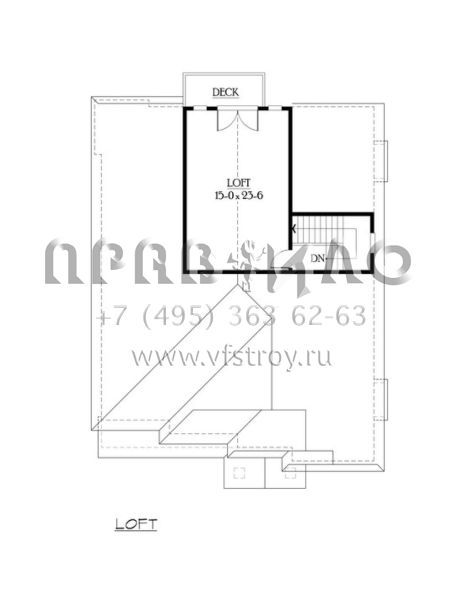 Проект двухэтажного дома с гаражом на три и более машин в скандинавском стиле S5-344 (341-00157)