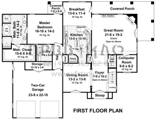 Проект двухэтажного дома с гаражом на две машины в английском стиле S5-251 (348-00155)