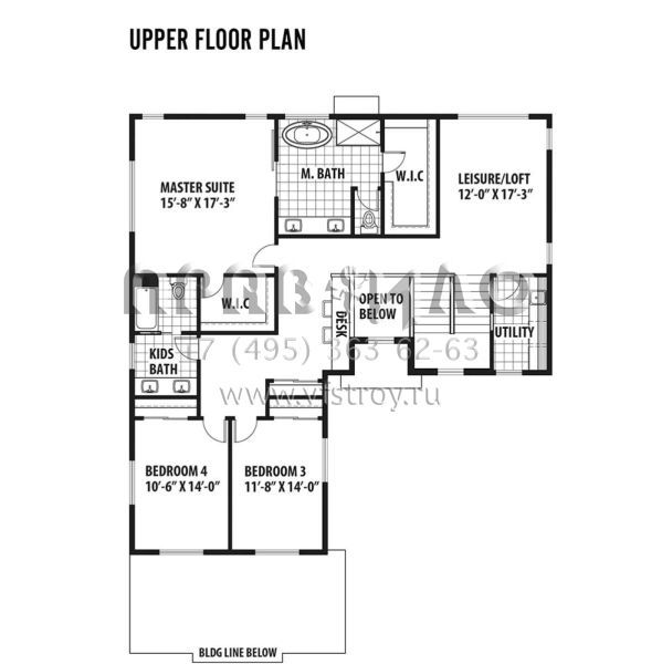 Проект двухэтажного дома с гаражом на три и более машин в современном стиле S5-267 (9488-00003)