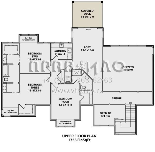 Проект двухэтажного дома с гаражом на три и более машин в современном стиле S5-444 (5631-00061)