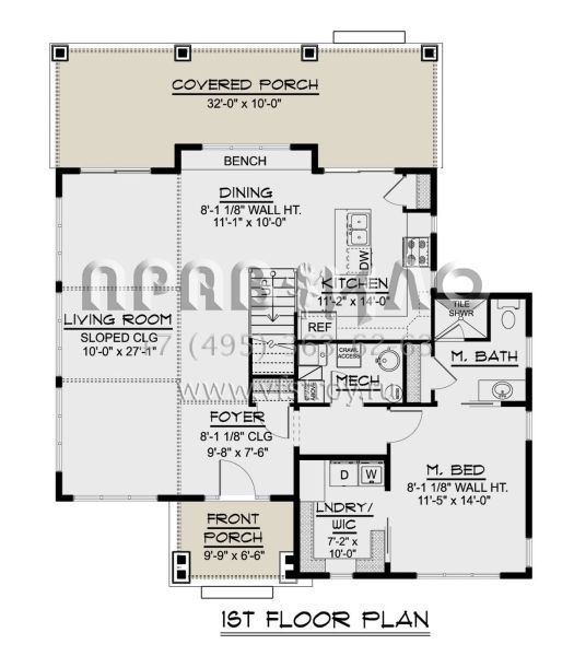 Проект двухэтажного дома без гаража в современном стиле S5-160 (5032-00154)