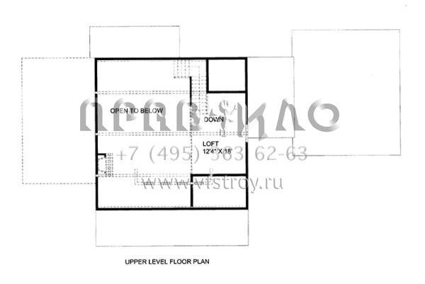 Проект одноэтажного дома с гаражом на две машины в скандинавском стиле S5-189 (039-00618)