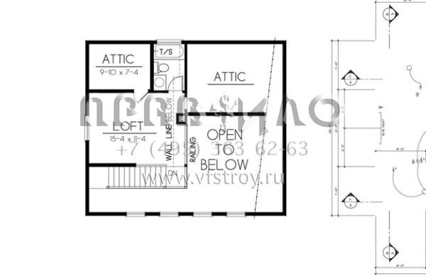 Проект двухэтажного дома без гаража в современном стиле S5-106 (692-00222)