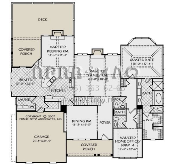 Проект двухэтажного дома с гаражом на две машины в современном стиле S5-300 (8594-00049)