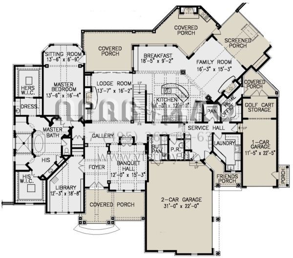 Проект двухэтажного дома с гаражом на три и более машин в стиле Шале S5-474 (699-00207)
