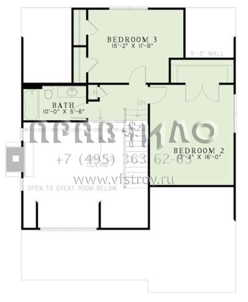 Проект двухэтажного дома без гаража в современном стиле S5-174 (110-00984)