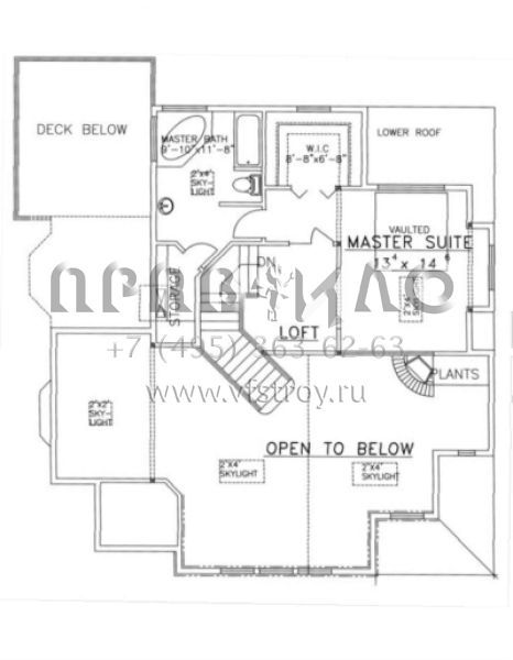 Проект двухэтажного дома с гаражом на две машины в стиле Шале S5-178 (039-00300)