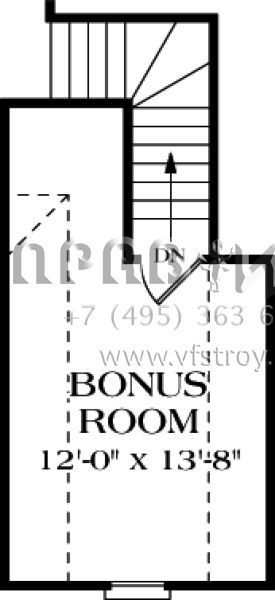 Проект одноэтажного дома с гаражом на две машины в стиле Ранчо S5-135 (3323-00021)